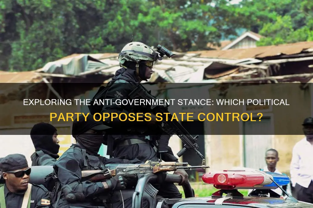 what political party that opposes government