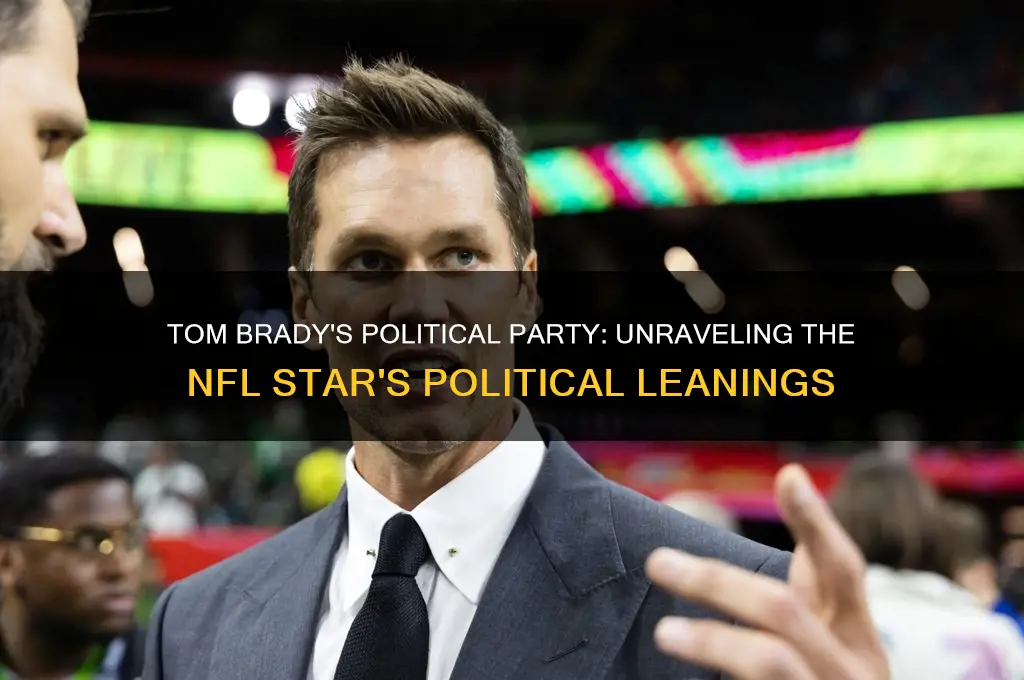 what political party tom brady