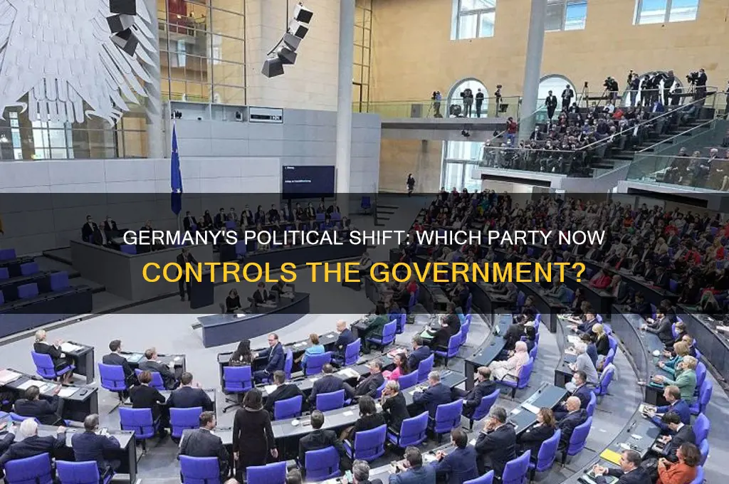what political party took control of the german government