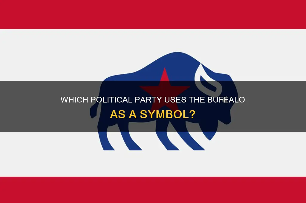 what political party uses the buffalo