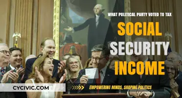 Which Political Party Voted to Tax Social Security Benefits?