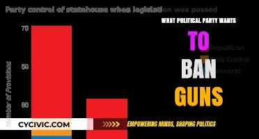 Which Political Party Advocates for a Nationwide Gun Ban?