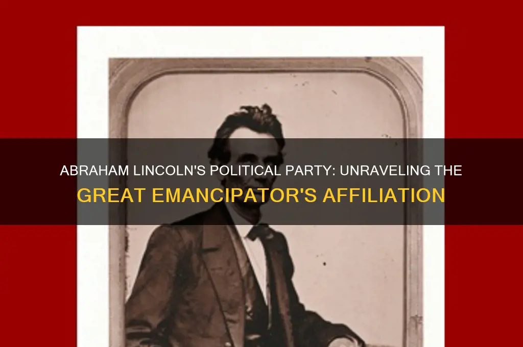 what political party was ab licoln