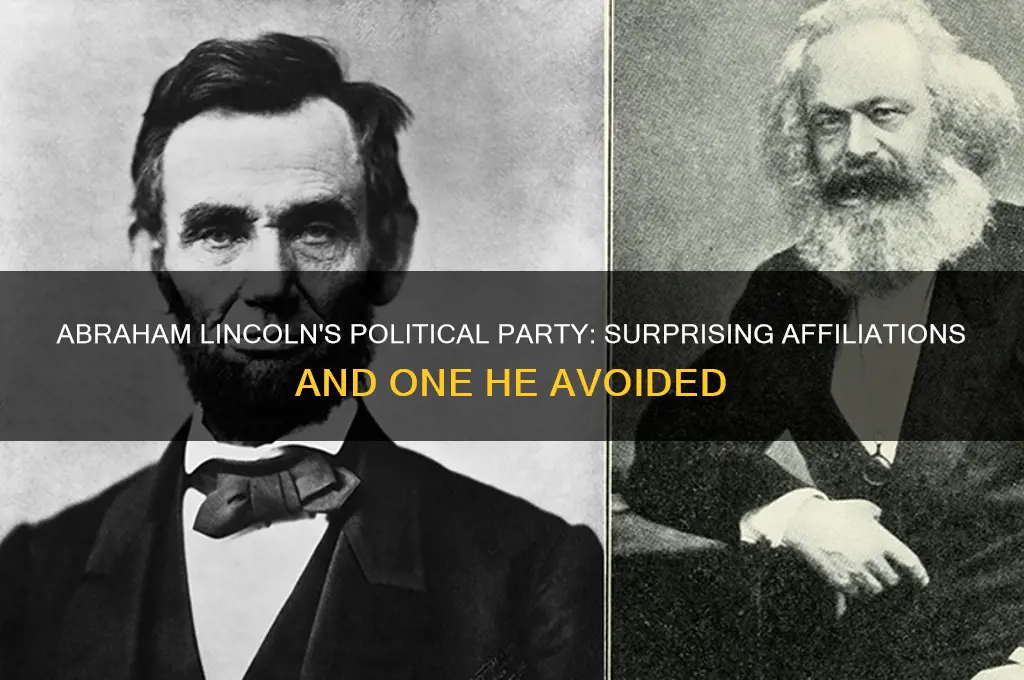 what political party was abraham lincoln not affiliated with