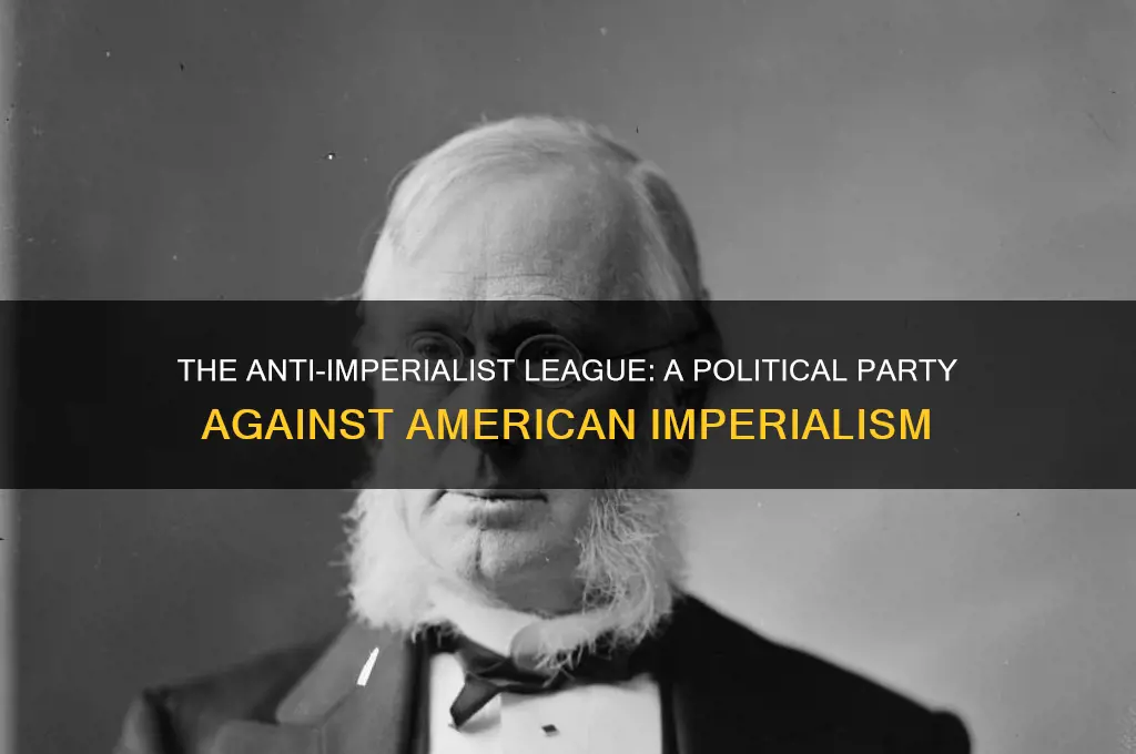 what political party was against american imperialism