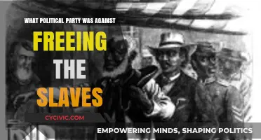 Which Political Party Opposed the Emancipation of Enslaved People?