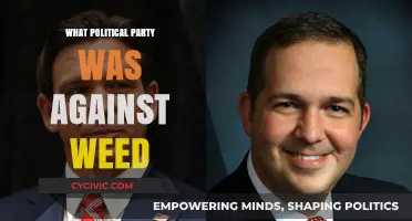 Which Political Party Historically Opposed Marijuana Legalization in the U.S.?