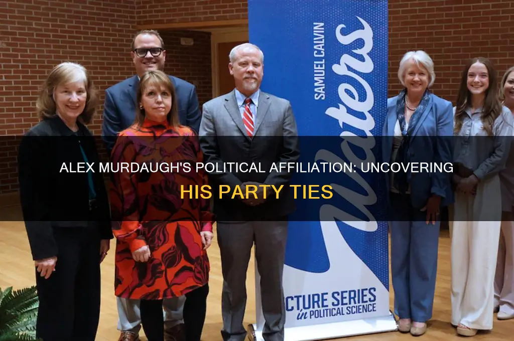 what political party was alex murdaugh