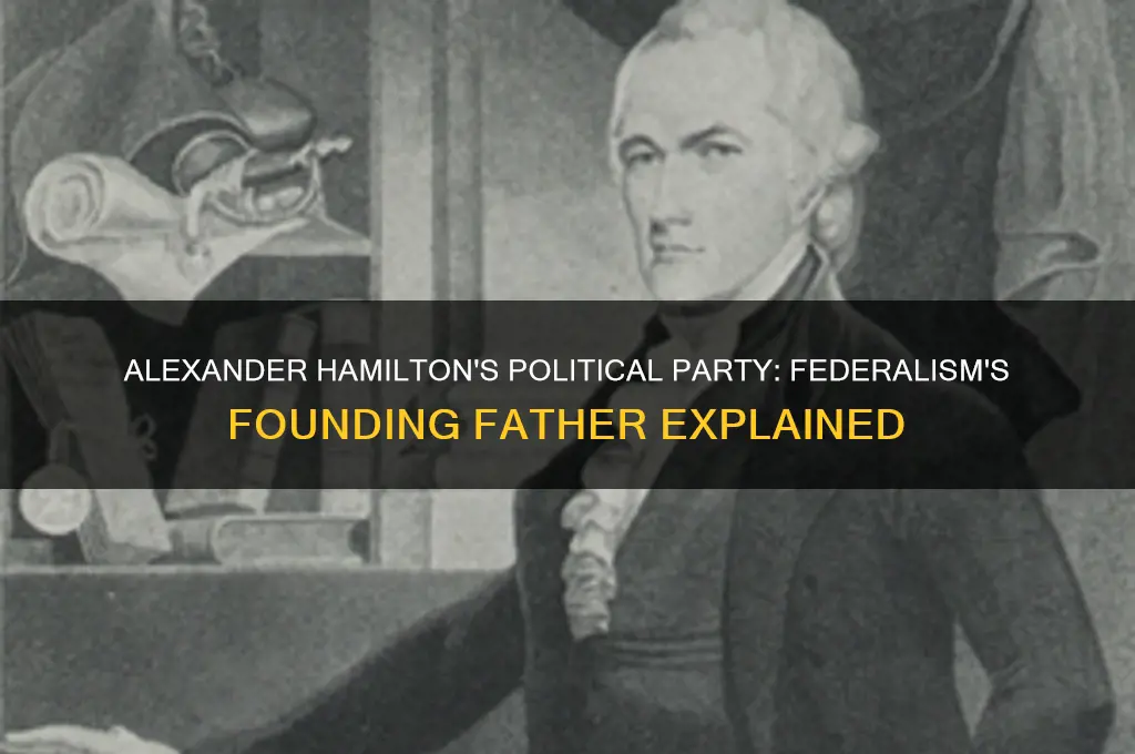 what political party was alexander hamilton a part of