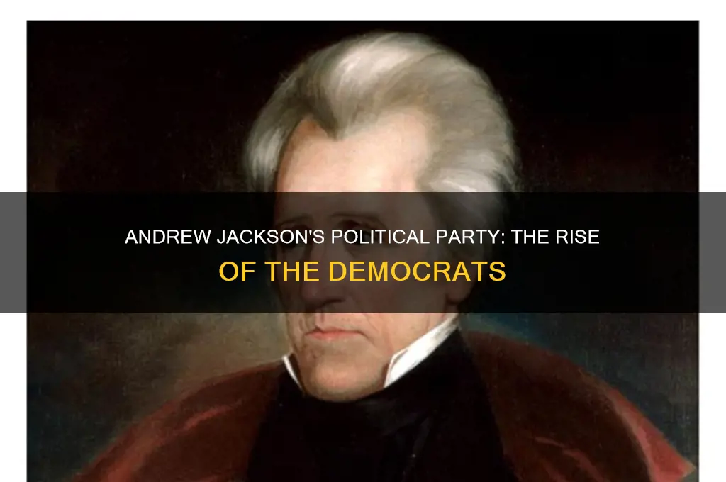 what political party was andrew jackson the leader of