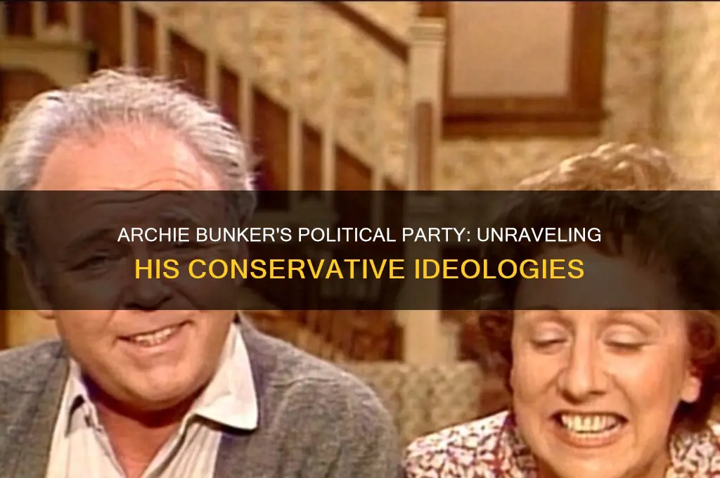 what political party was archie bunker