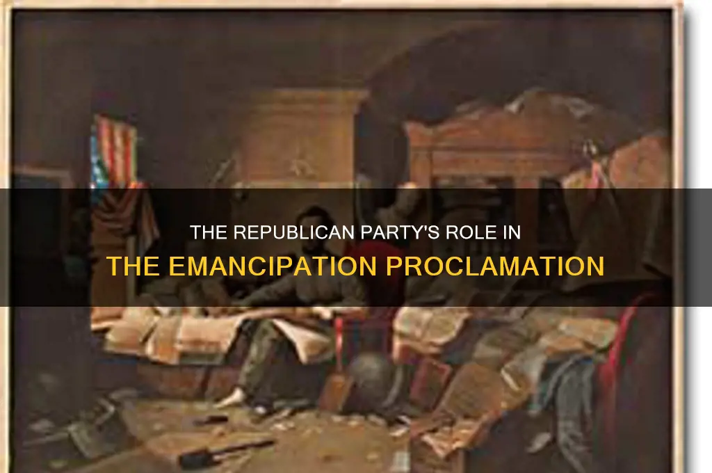 what political party was associated with emancipation