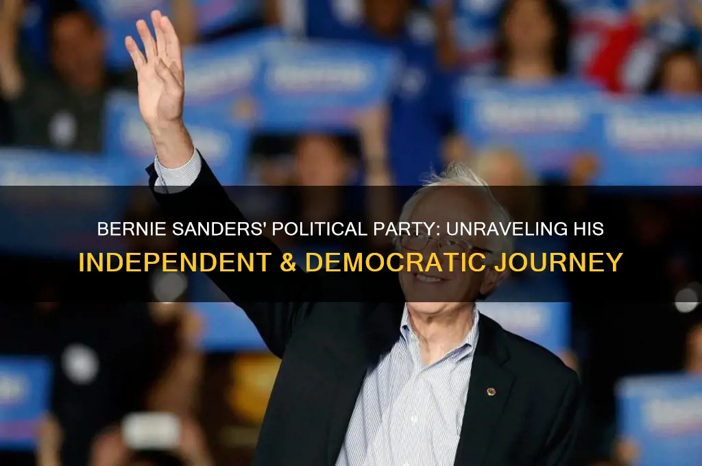 what political party was bernie sanders