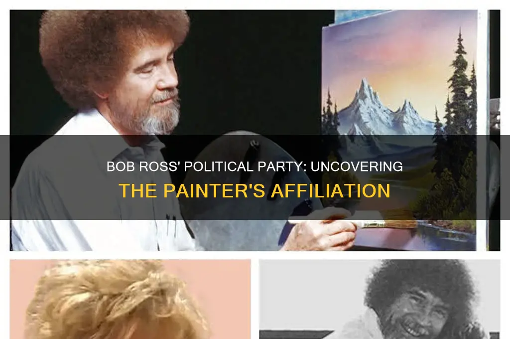 what political party was bob ross