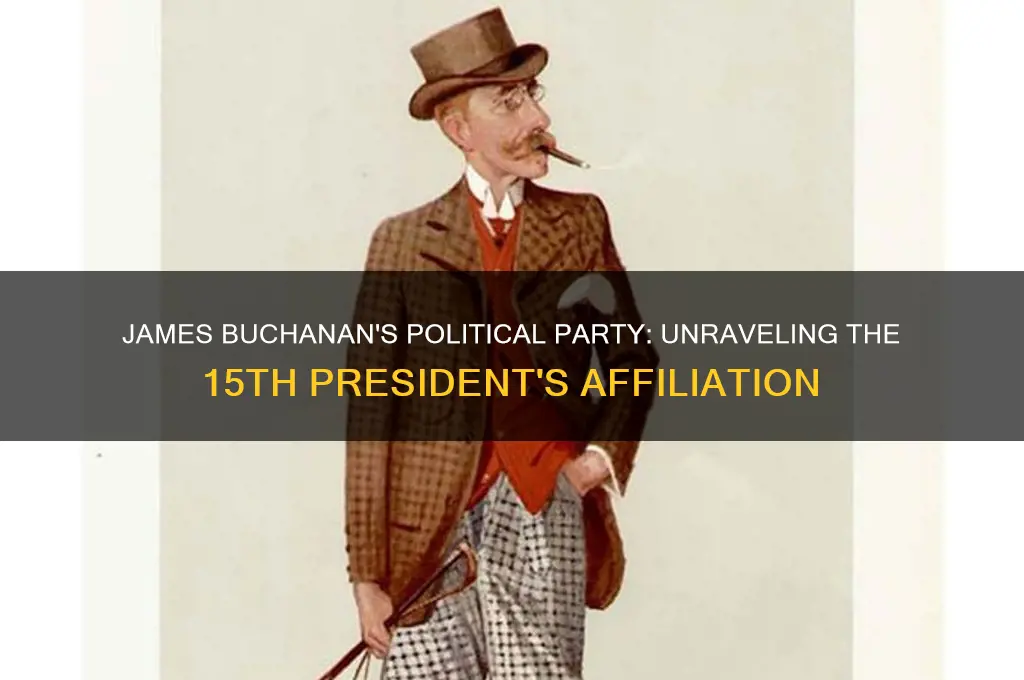 what political party was buchanan