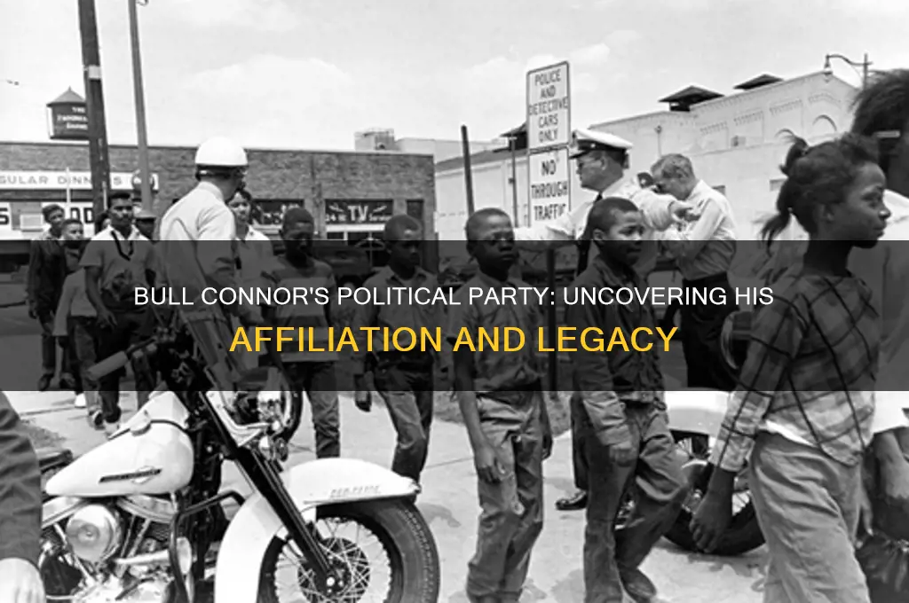 what political party was bull connor