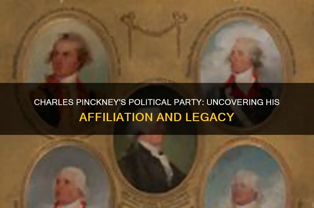 what political party was charles pickney