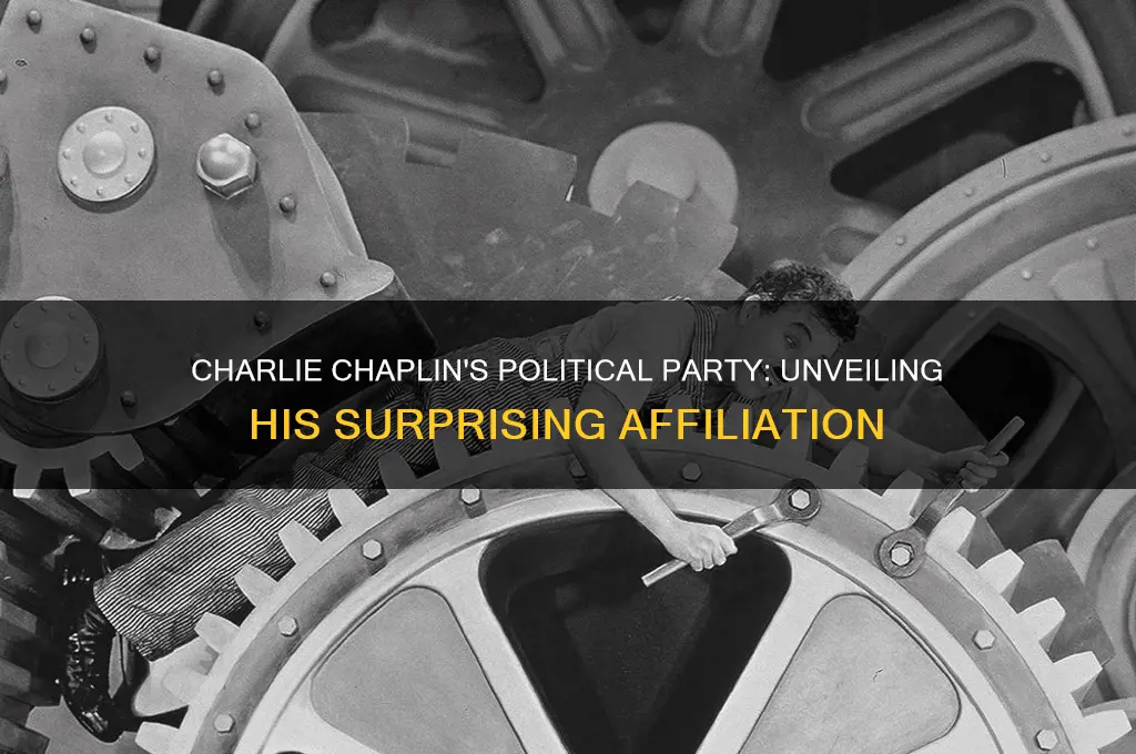 what political party was charlie chaplin