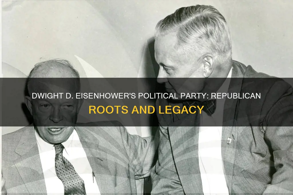 what political party was dd eisenhower