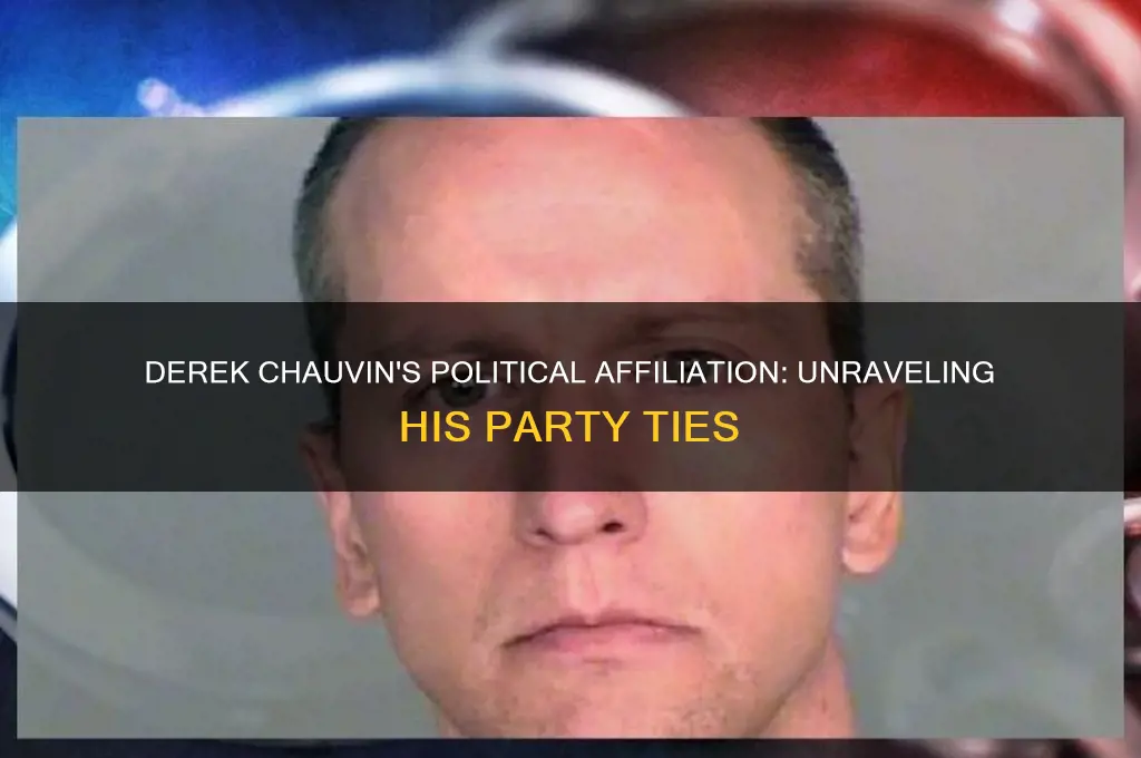 what political party was derek chauvin