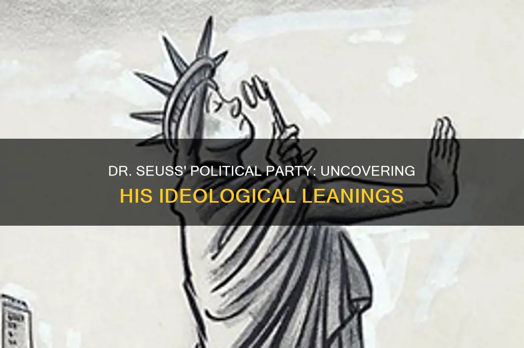 what political party was dr seuss