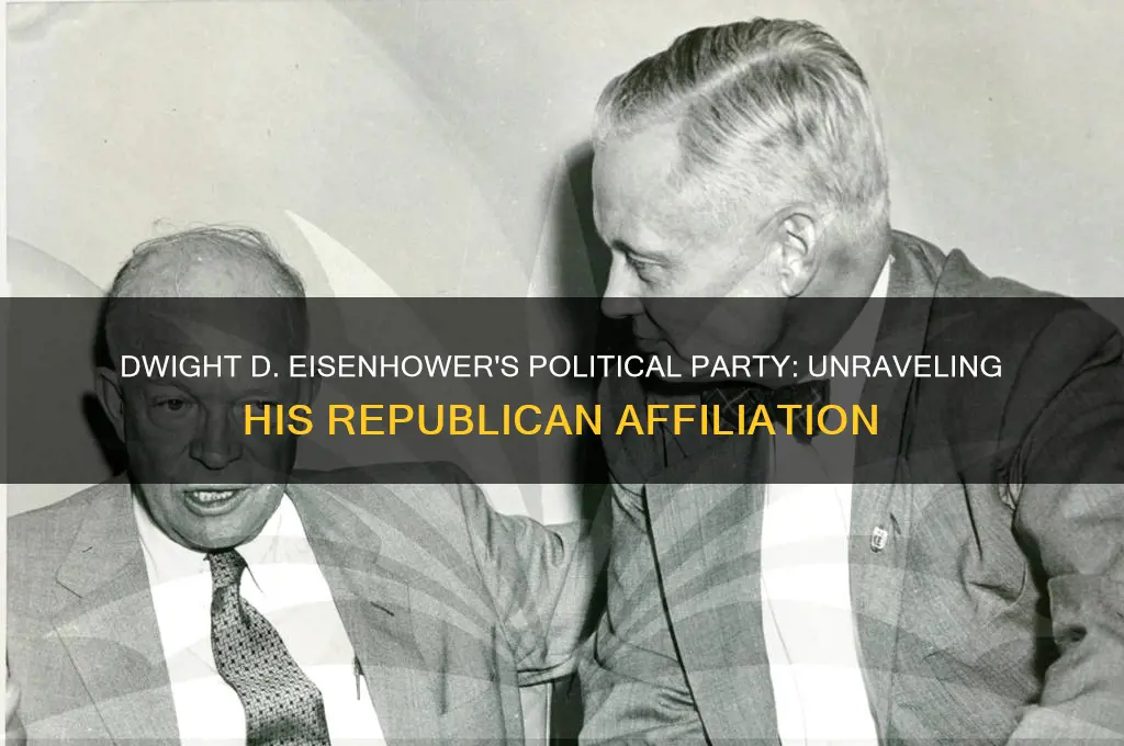 what political party was dwight d eisenhower