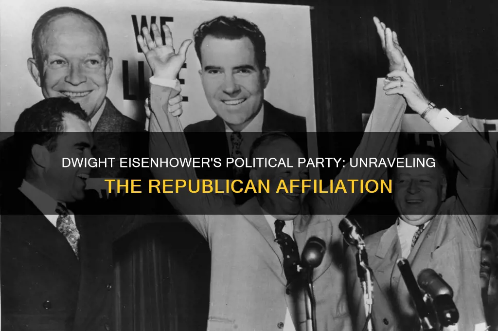 what political party was dwight eisenhower
