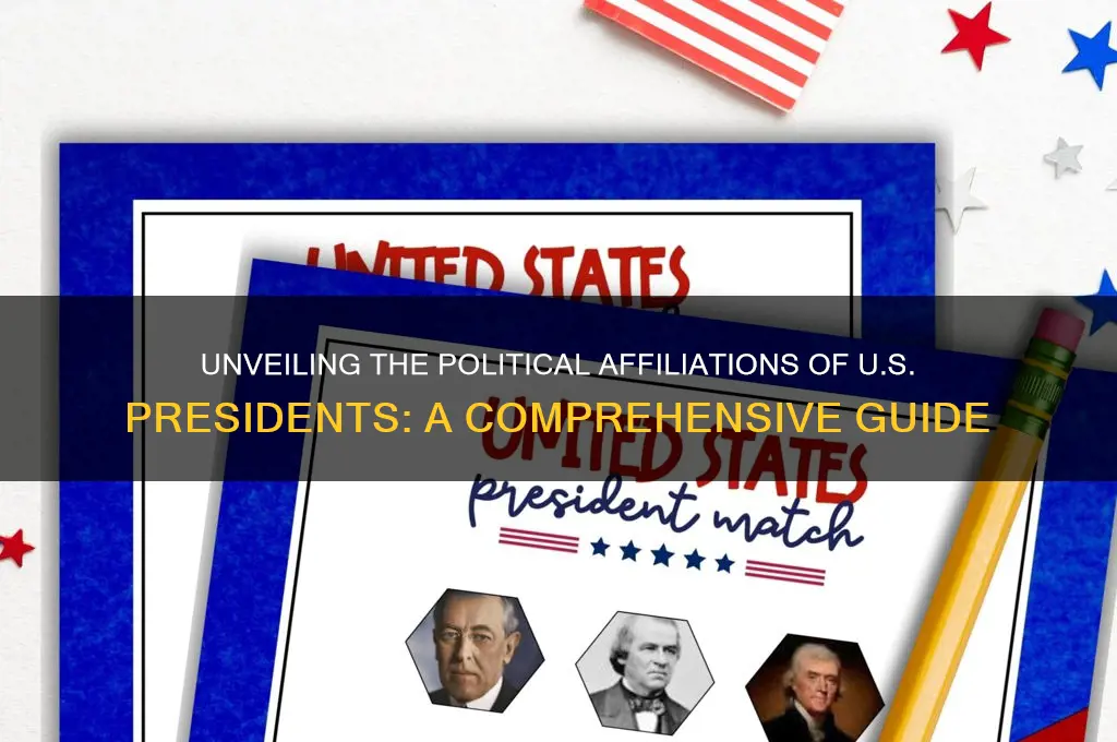 what political party was each of the presidents