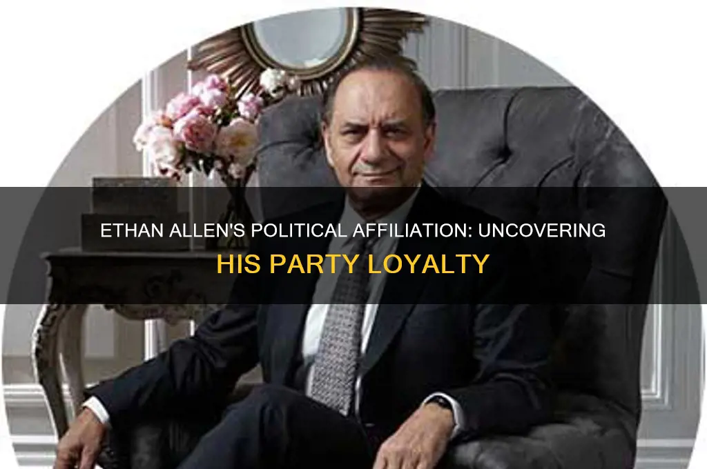 what political party was ethan allen in