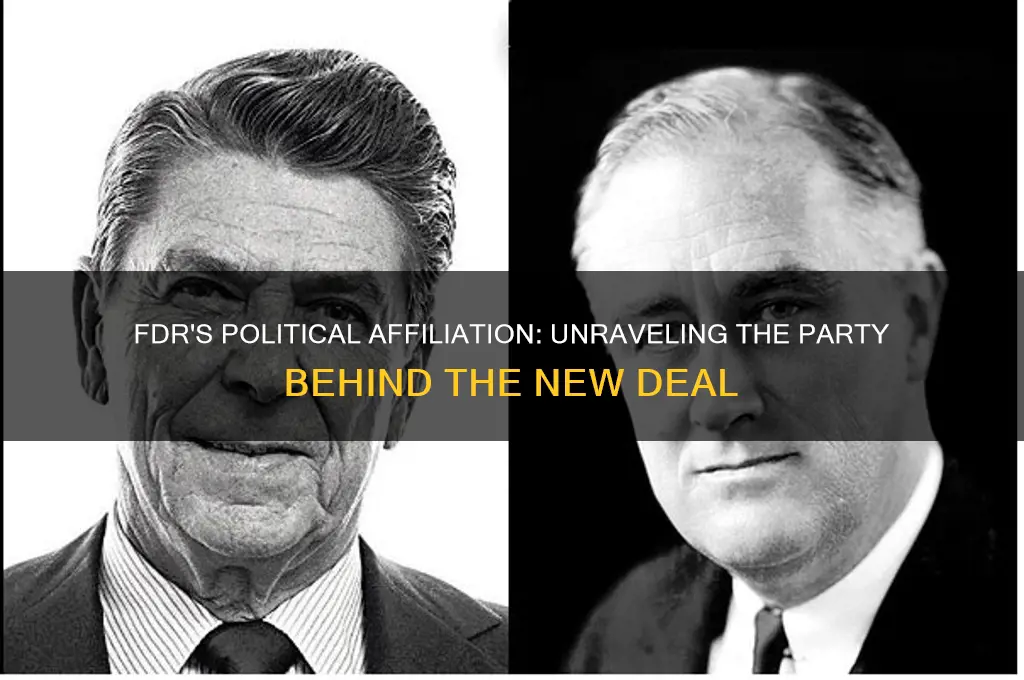 what political party was fdr