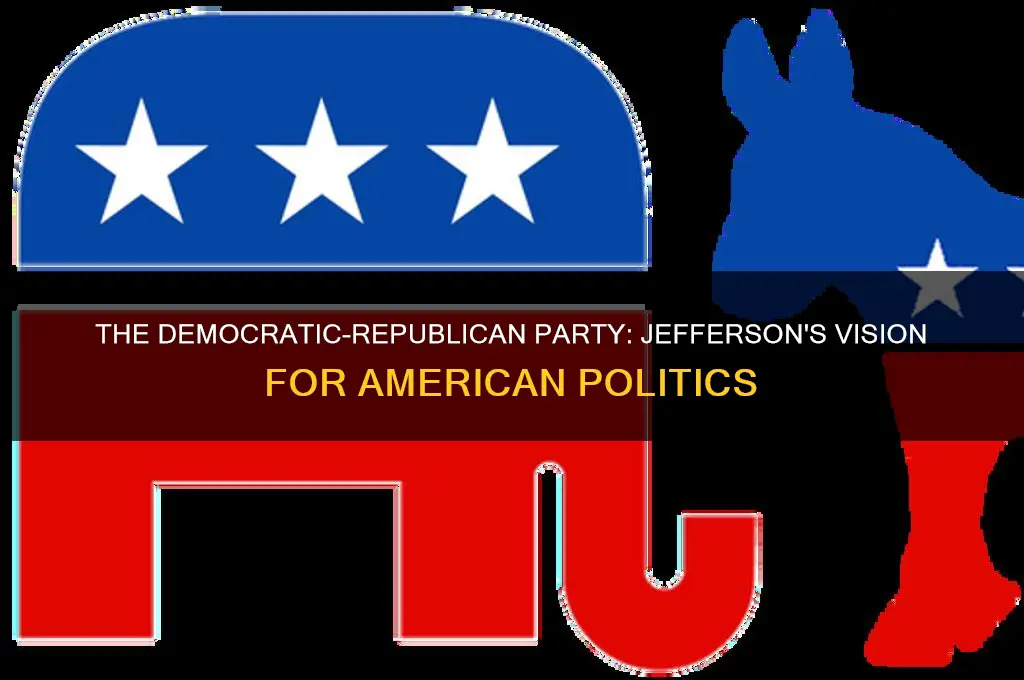 what political party was formed around jefferson