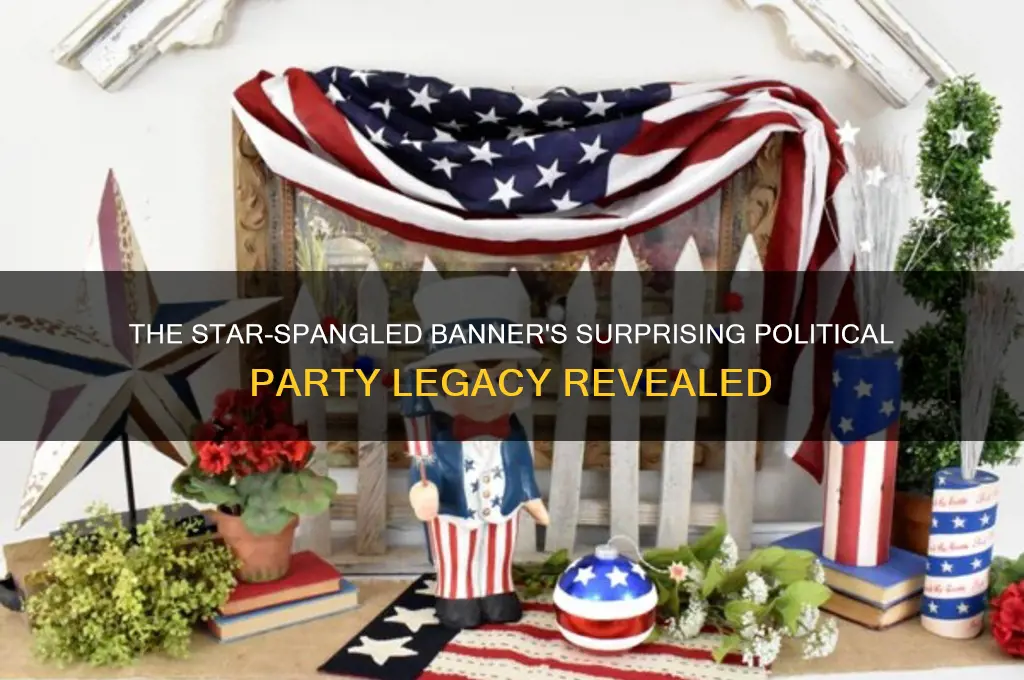 what political party was formed by the star spangled banner