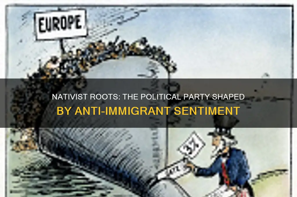what political party was founded by nativists