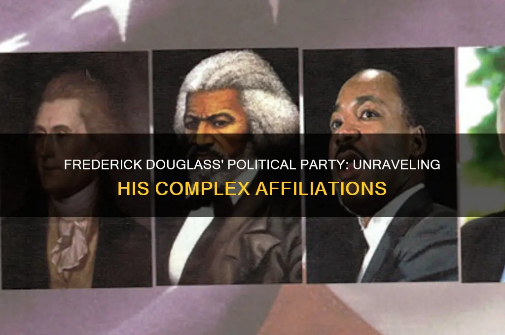 what political party was frederick douglass