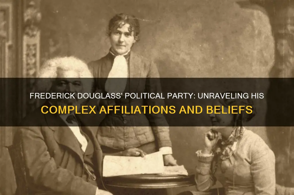 what political party was fredrick dougles