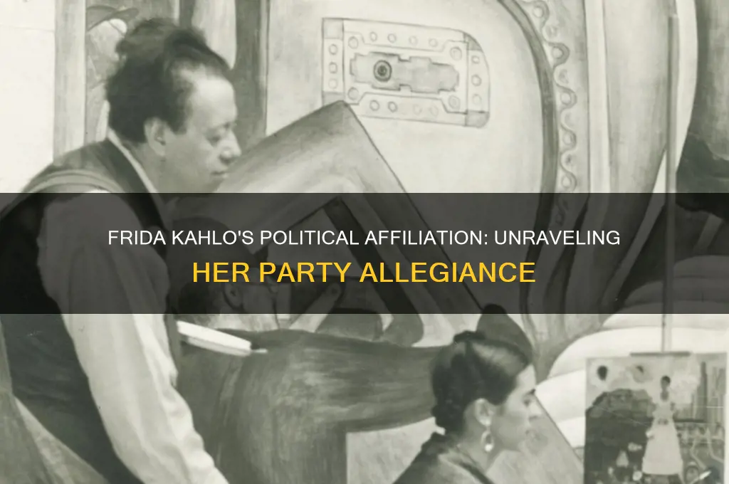 what political party was frida kahlo