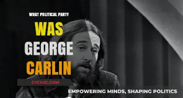 George Carlin's Political Party: Unraveling His Ideological Stance and Beliefs