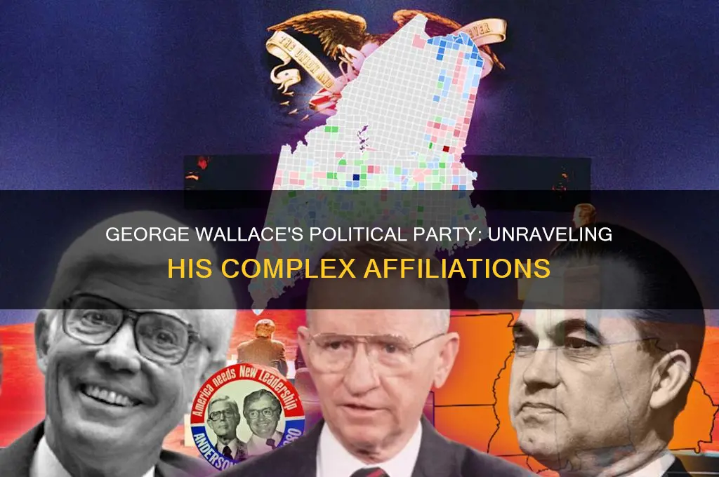 what political party was george wallace