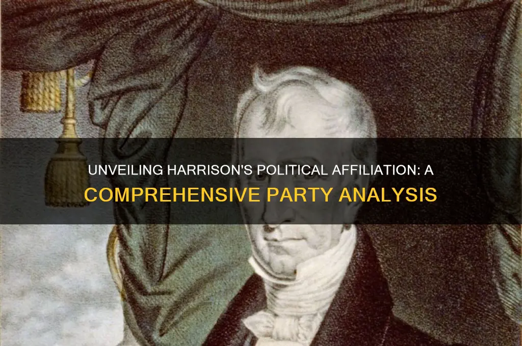 what political party was harrison