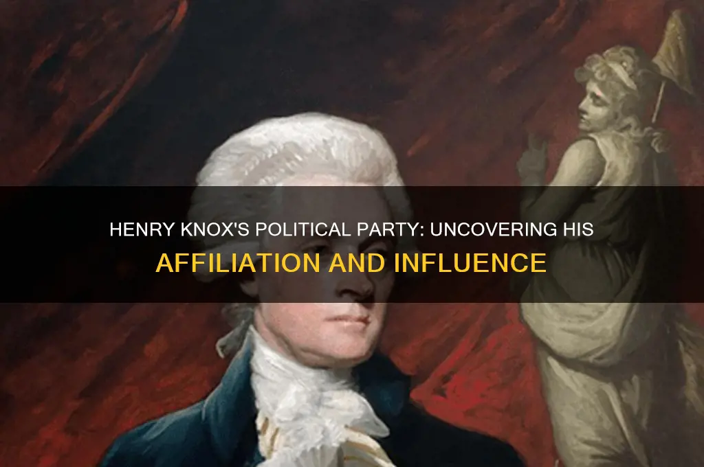 what political party was henry knox