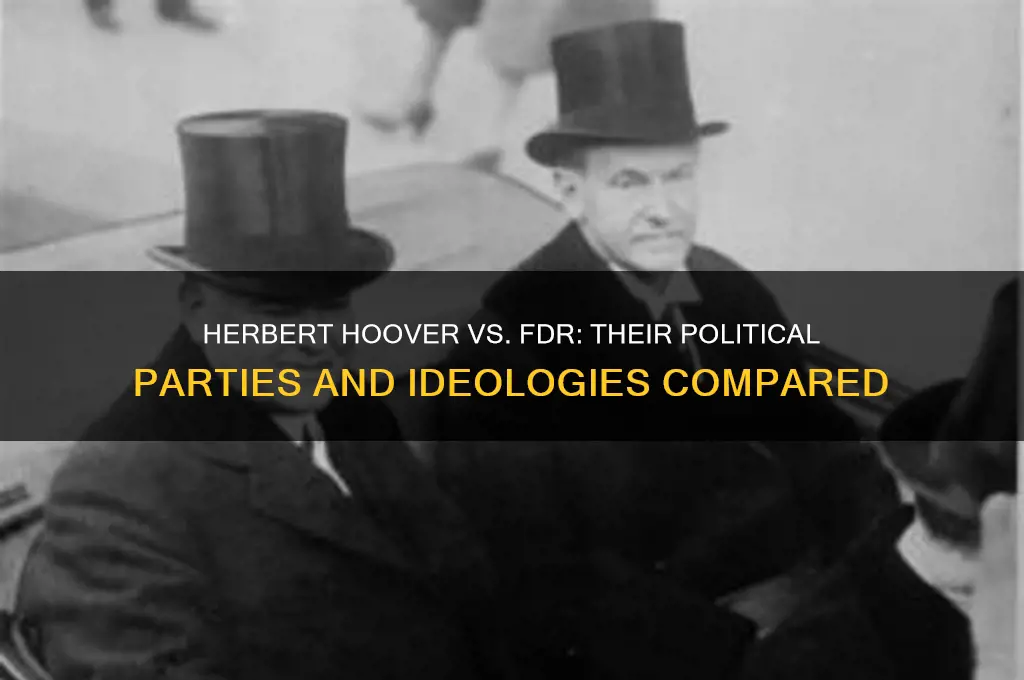 what political party was herbert fdr part of
