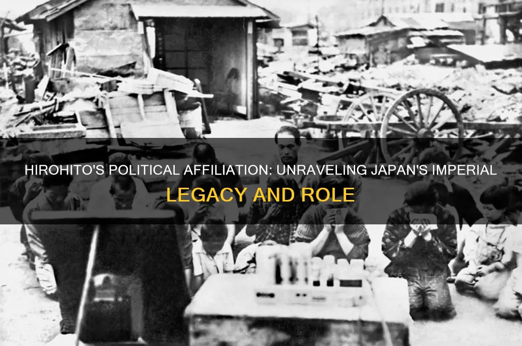 what political party was hirohito