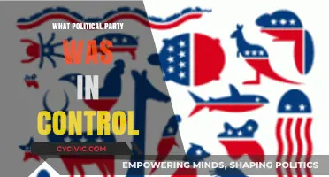 Which Political Party Held Power During Key Historical Events?