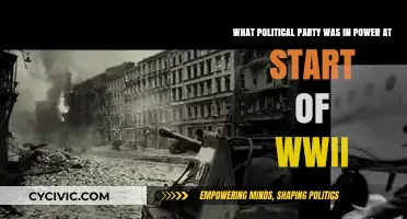 Which Political Party Held Power When World War II Began?