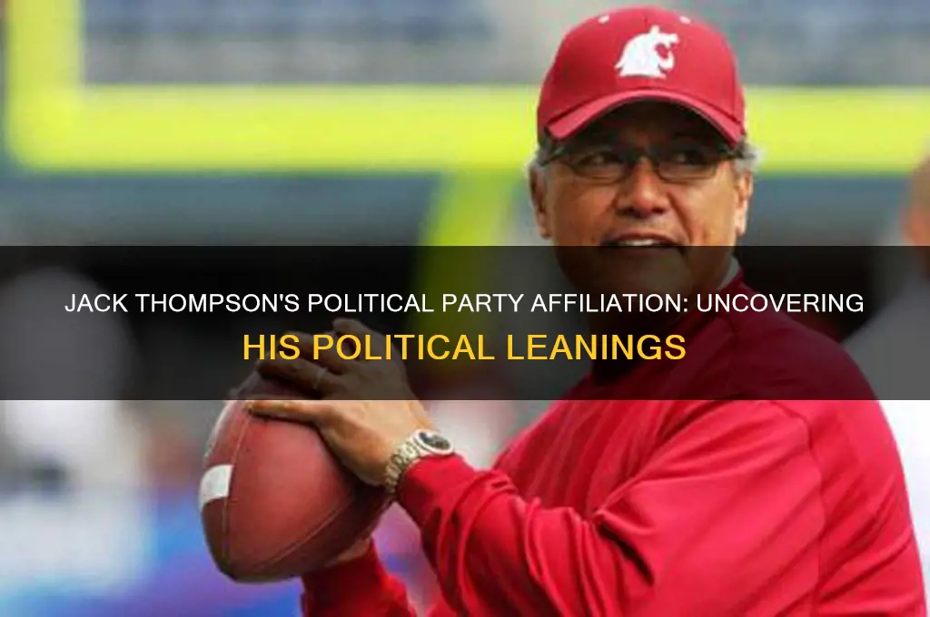 what political party was jack thompson