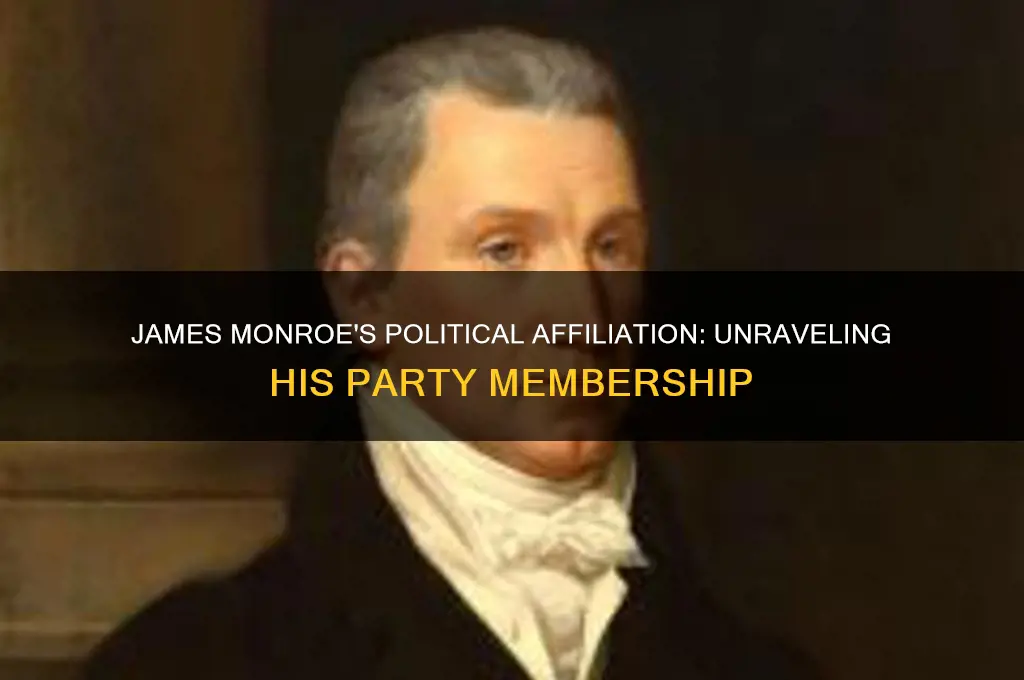 what political party was james monroe a part of