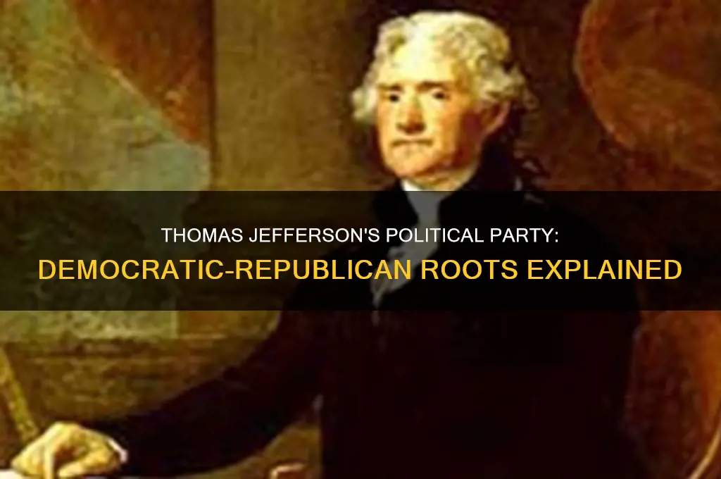 what political party was jefferson