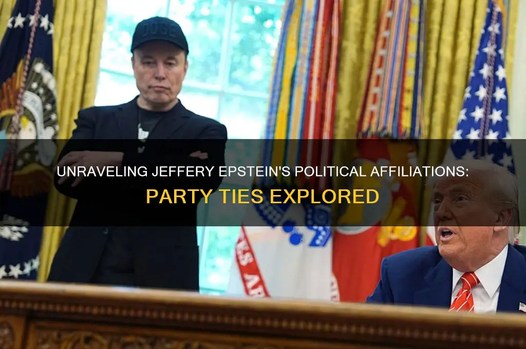 what political party was jeffery epstein