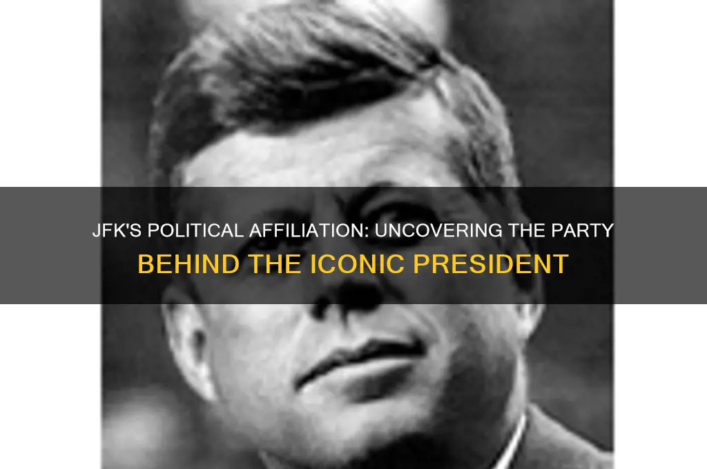 what political party was jfk a part of