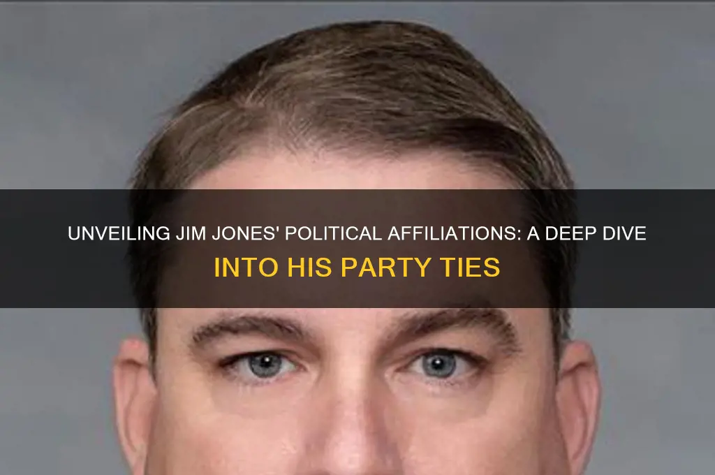 what political party was jim jones